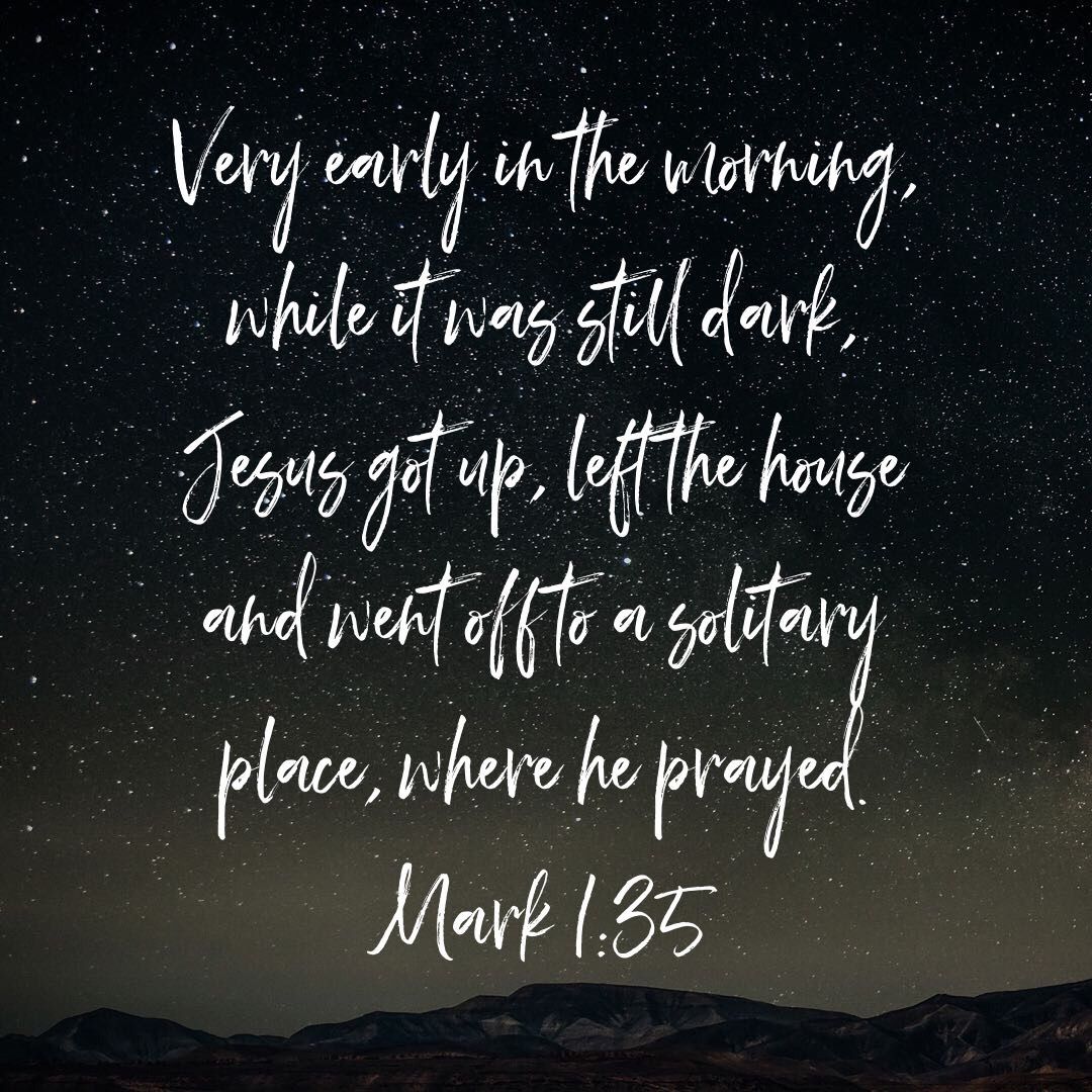 pic Early In The Morning Jesus Prayed pin on bible verse of the day