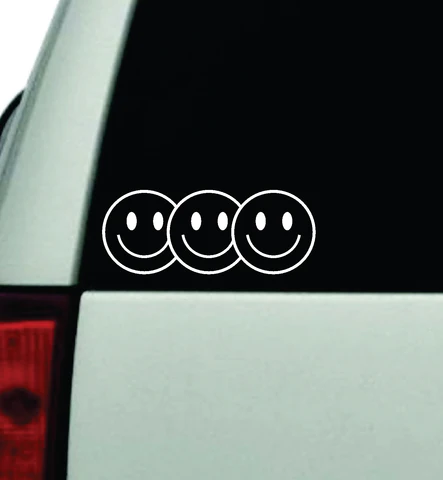 Smiley Faces Car Decal Truck Window Windshield Rearview JDM Bumper Sti – boop decals Girl Humor, Mom Humor, Custom Word Art, Vinyl Quotes, Custom Paint Jobs, Waterproof Vinyl, Beautiful Wall, Vinyl Wall Decals, Bumper Stickers