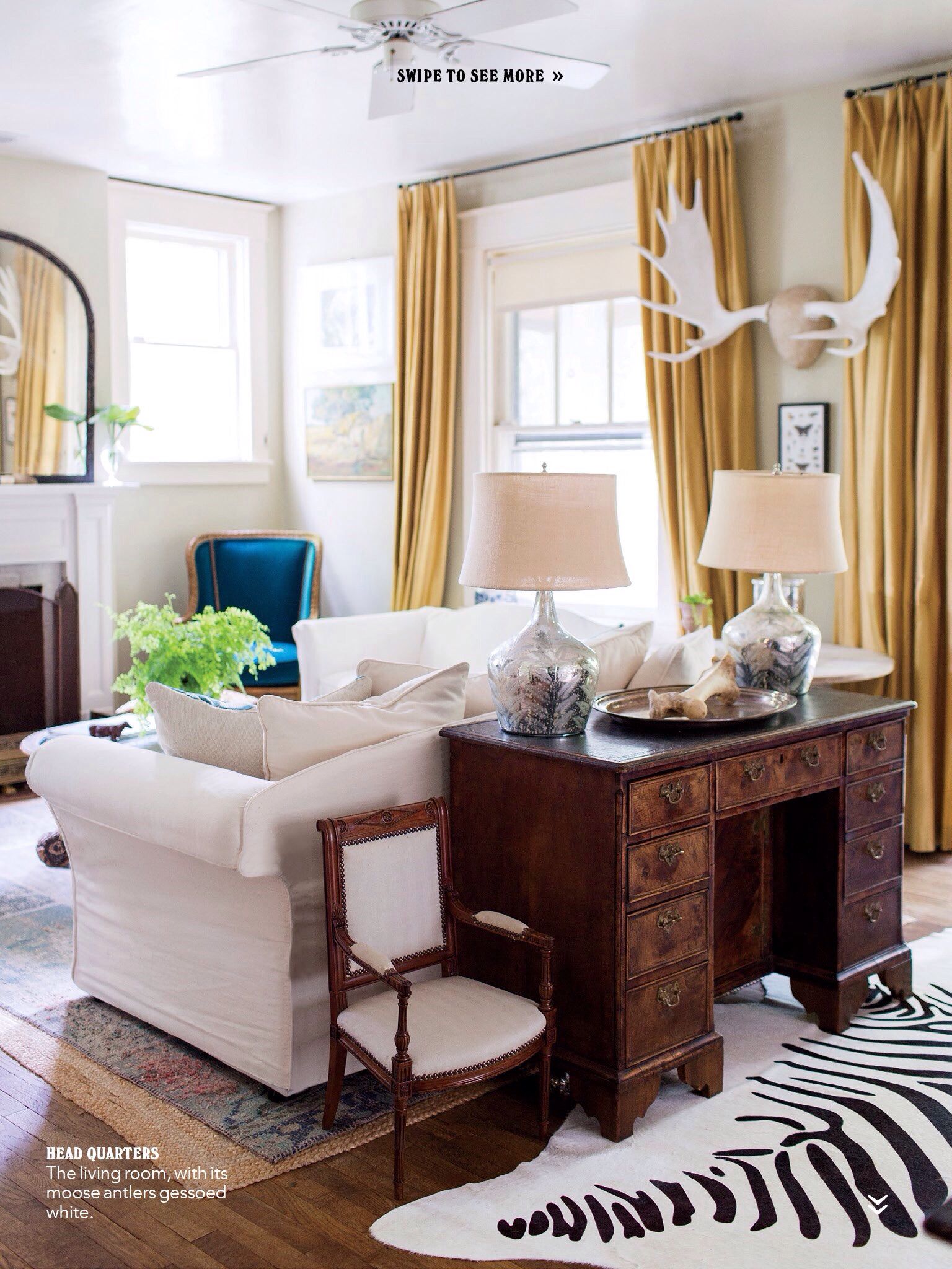 Pin By Sarah Ashley On Family Room Desk In Living