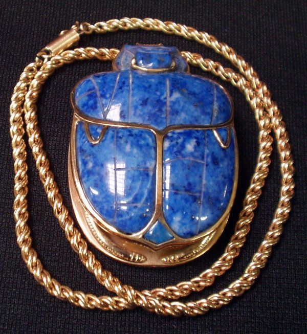 Abstracto Arte patron Escarabajo antiguo Egipto Pulsera de cadena de Joyas oro colgante redondo Abstracto Arte patron Escarabajo antiguo Egipto Pulsera de cadena de Joyas oro colgante redondo