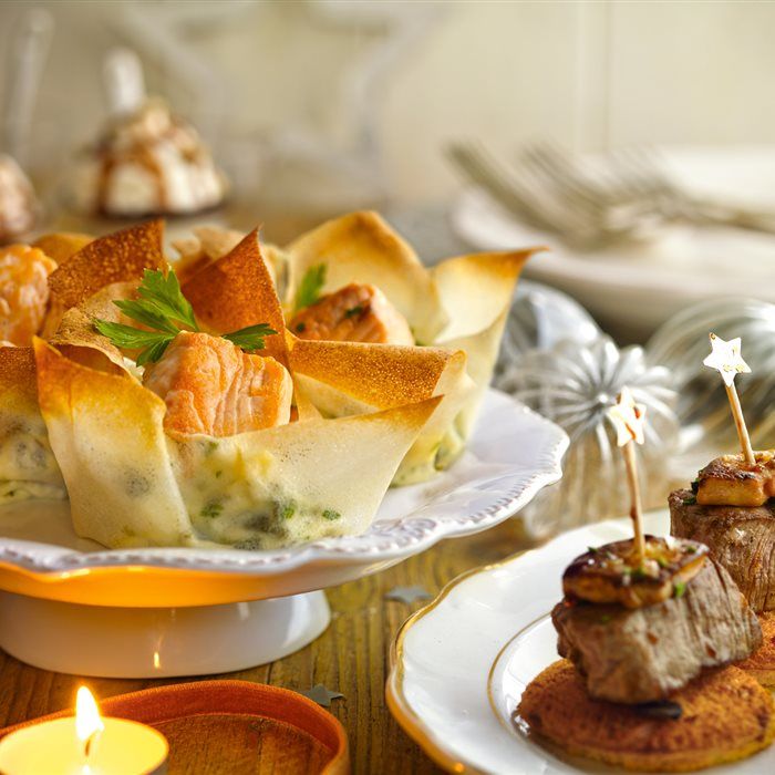 12 Recetas Bufé Que Te Solucionarán La Cena De Fin De Año Comida De Navidad Recetas De Navidad Recetas De Comidas Faciles