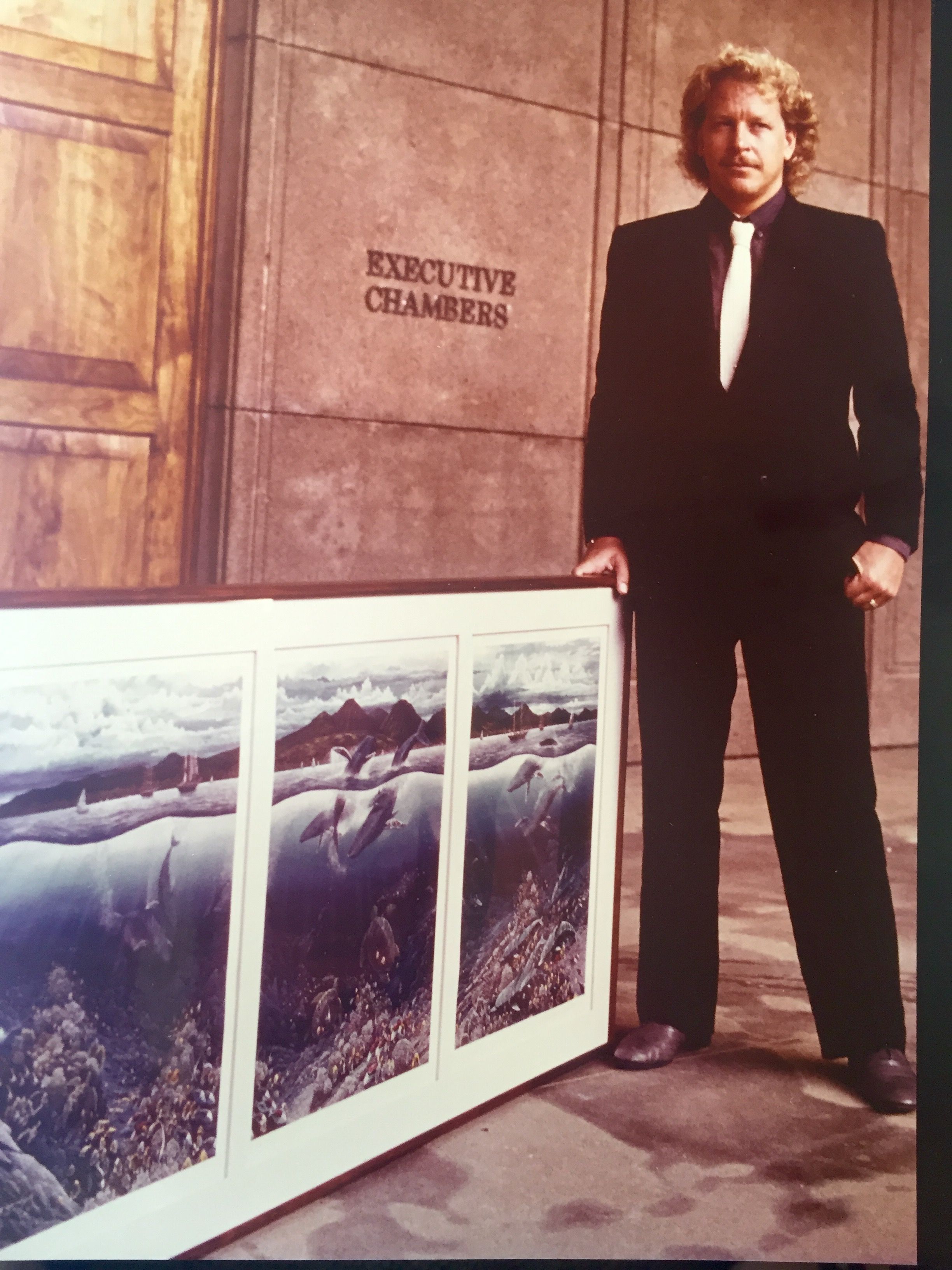 Robert Lyn Nelson Artist RLN After Coast Week At Gov George Ariyoshi s robert-lyn-nelson-artist-rln-after-coast-week-at-gov-george-ariyoshi-s