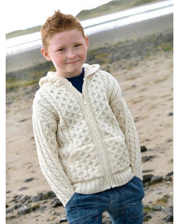 Handknitted Aran Baby Bootees | Irish sweater, Zip cardigan Handknitted Aran Baby Bootees | Irish sweater, Zip cardigan