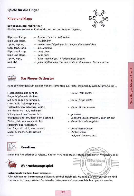 Musikinstrumente kennenlernen krippe