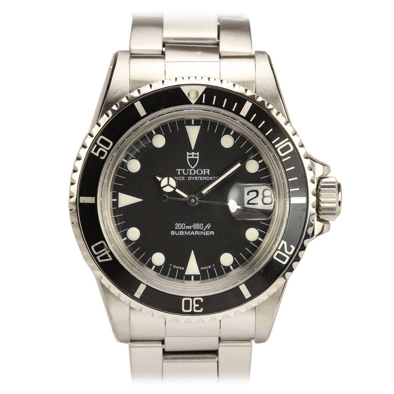 Tudor Stainless Steel Prince Oyster Date Submariner Wristwatch Ref 79090 From A Unique Collection Of Vintage Wrist Watches At Https Www 1stdibs Com Jewelry