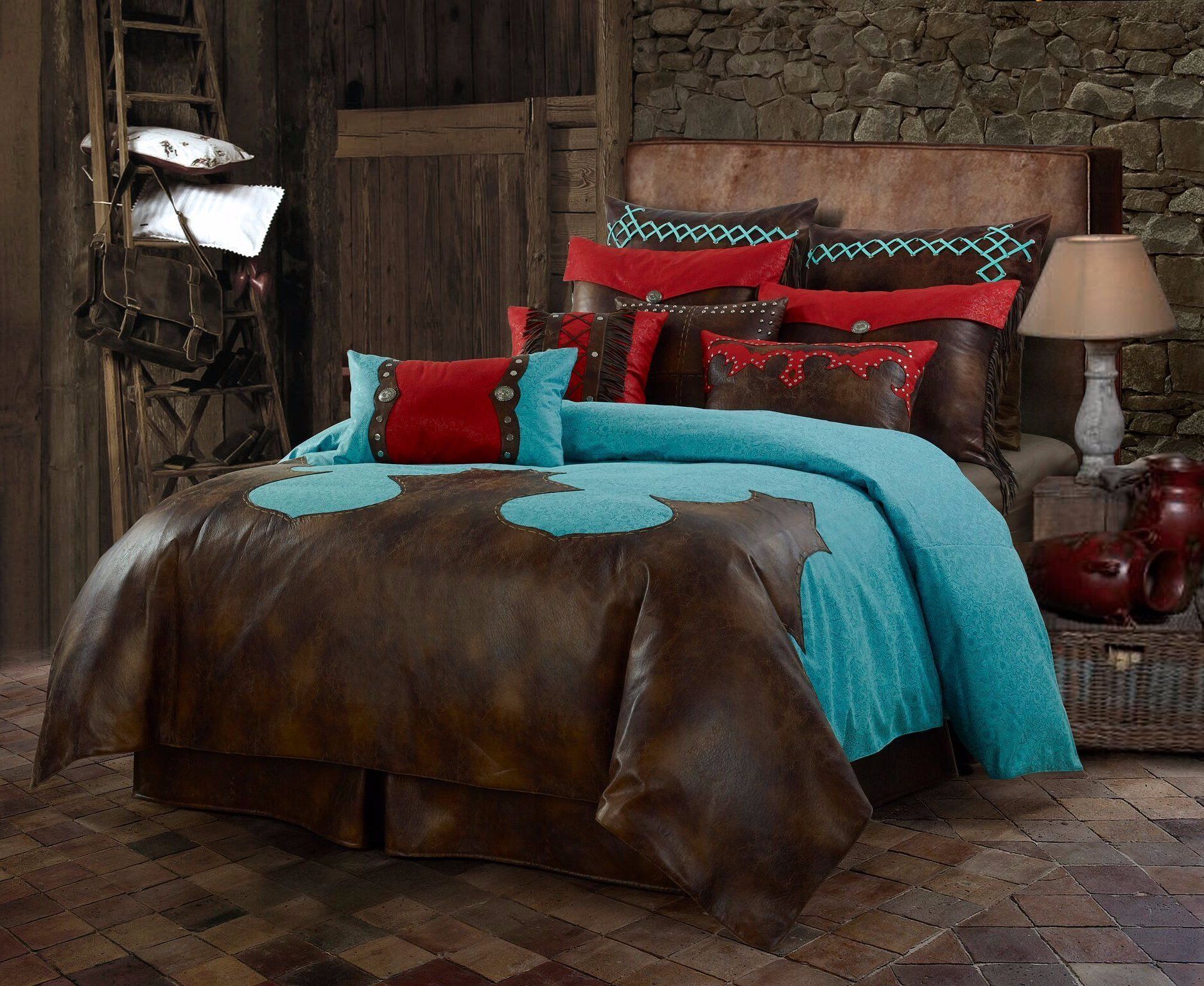 Odessa Western Comforter Set Comforter sets, Western bedding, Cowgirl