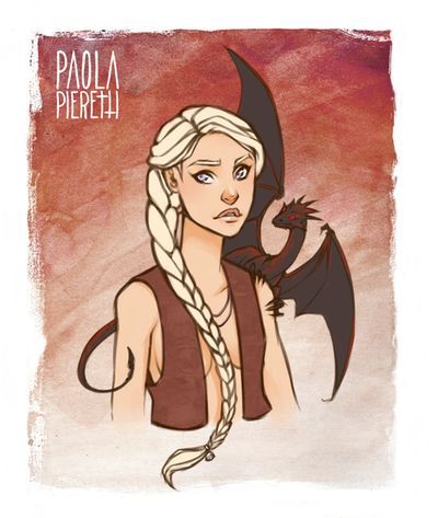 Khaleesi by PaolaPieretti on DeviantArt