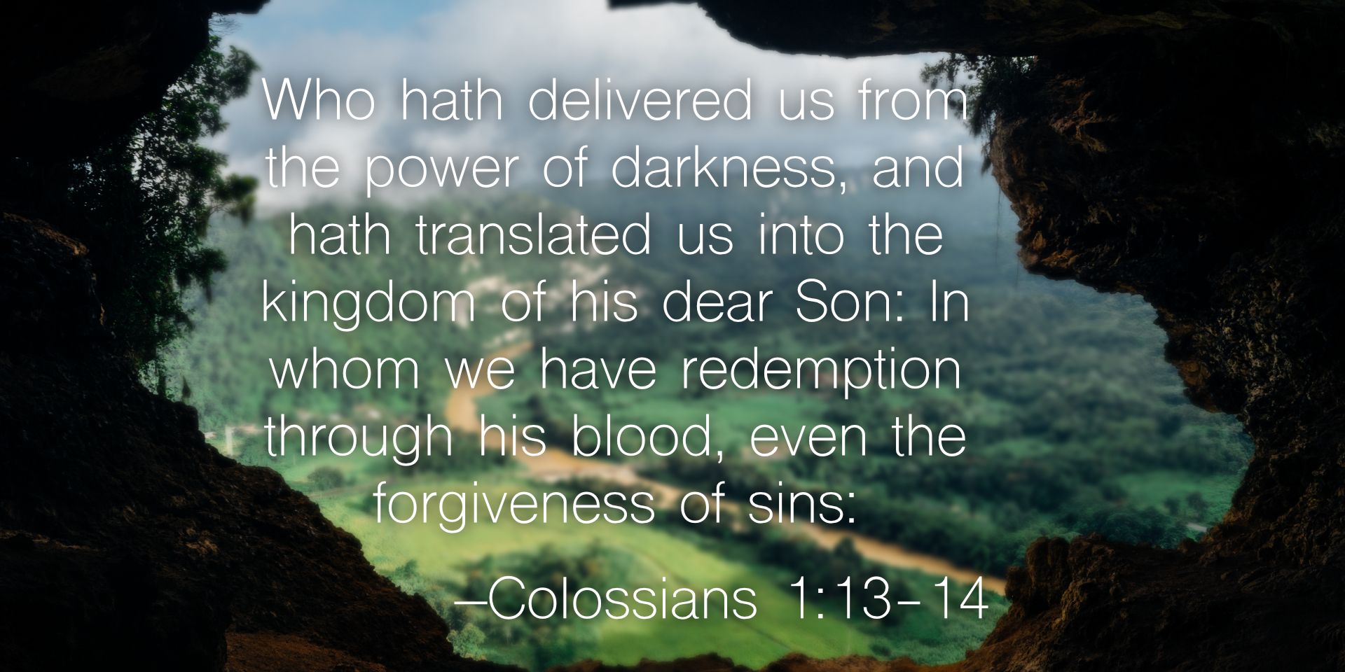 Image result for into the kingdom of his dear son