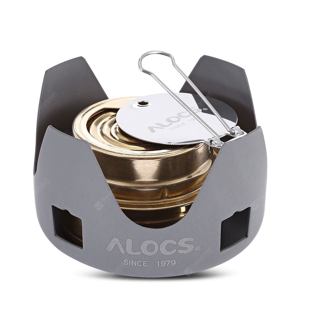 Portable Mini Alcohol Aluminum Alloy Stove Outdoor Camping Picnic Hiking CookTRZ
