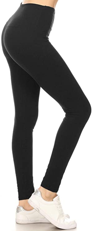 Leggings Depot Womens Premium High Waisted Active Flex Leggings /& Shorts