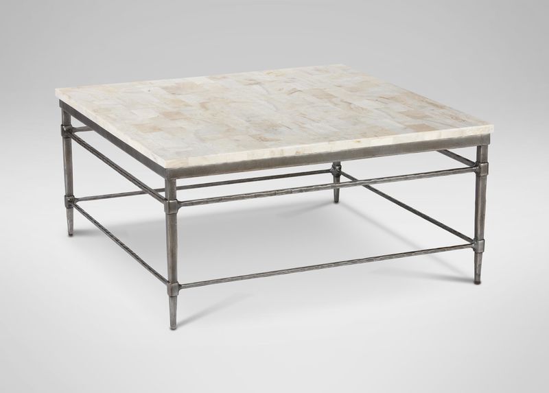 Vida Square Stone Top Coffee Table Large - Vida Square Stone Top Coffee Table Vida Square Stone Top Coffee Table Large - Vida Square Stone Top Coffee Table