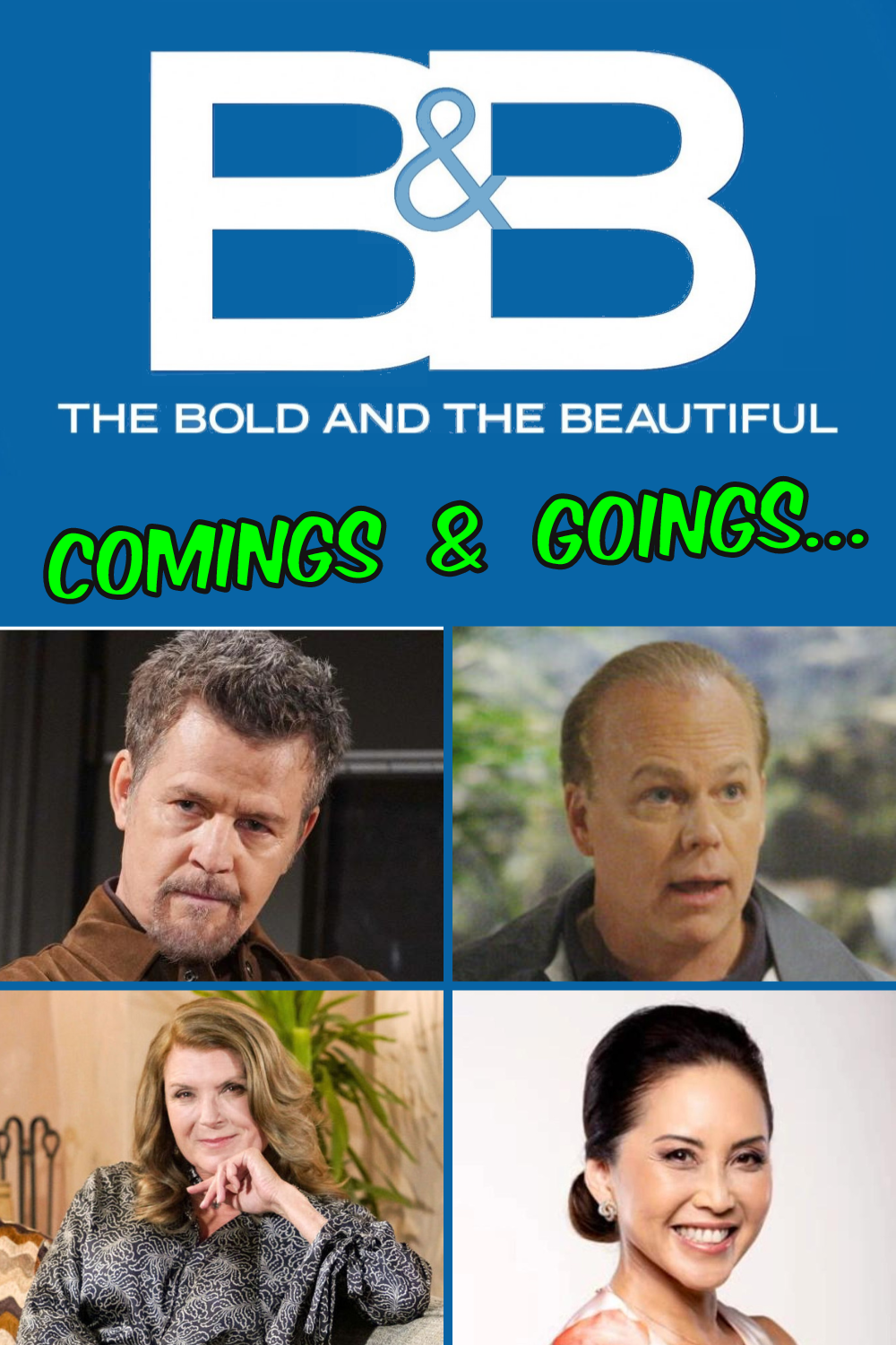 Coming And Going On Bold And The Beautiful Bold and the Beautiful comings and goings: Mike Guthrie back to help