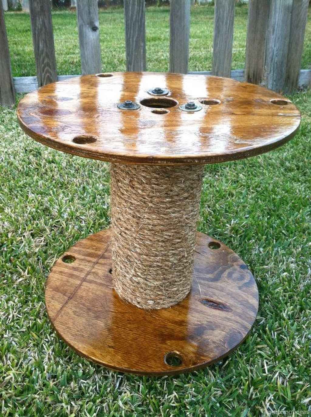 Marvelous Diy Recycled Wooden Spool Furniture Ideas For Your Home No 40 Деревянн