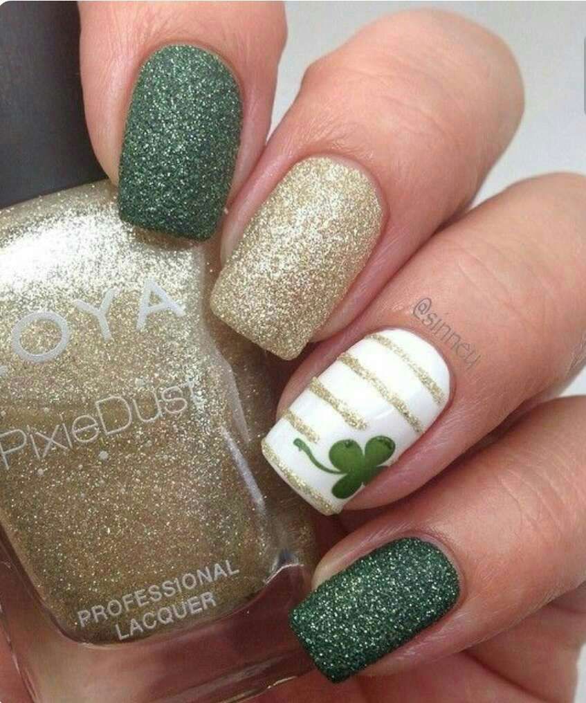 Irish Nail Art Designs