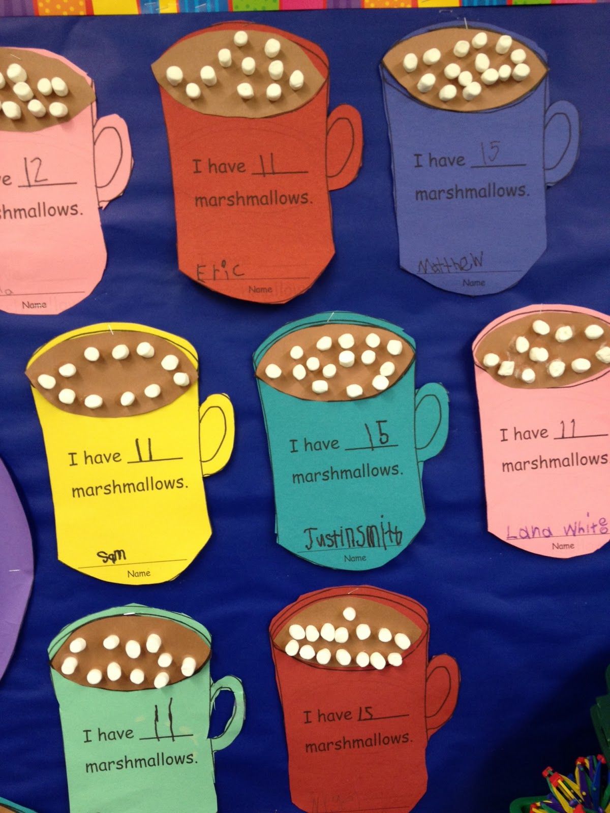 7+ Creative Hot Chocolate Bulletin Board Types sentences worksheet