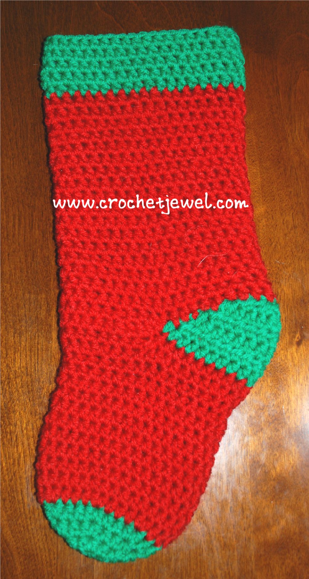 Free Crochet Stocking Pattern Simple Decorating Design Free Crochet Stocking Pattern Simple Decorating Design