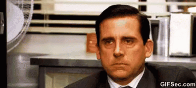 Image result for the office scream gif