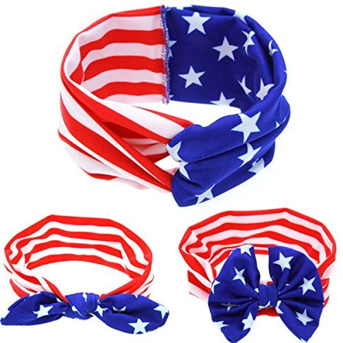 Memorial Day headband white headband red headband 4th of July headband america forth of july headband red white and blue headband
