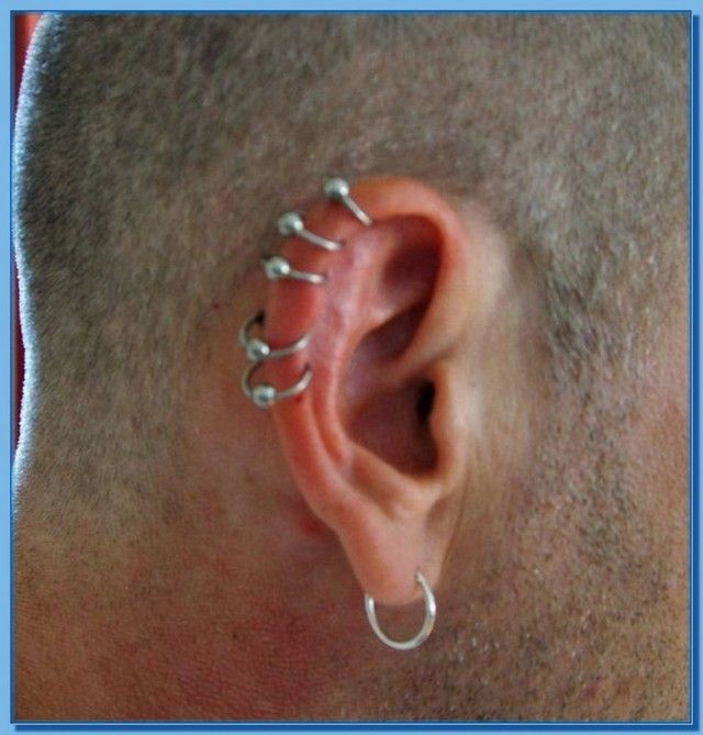mens helix piercing mens helix piercing