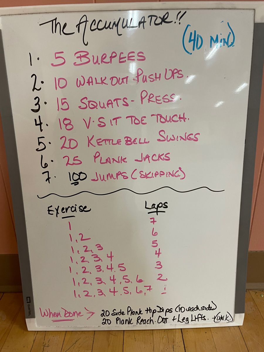 The Accumulator Bootcamp