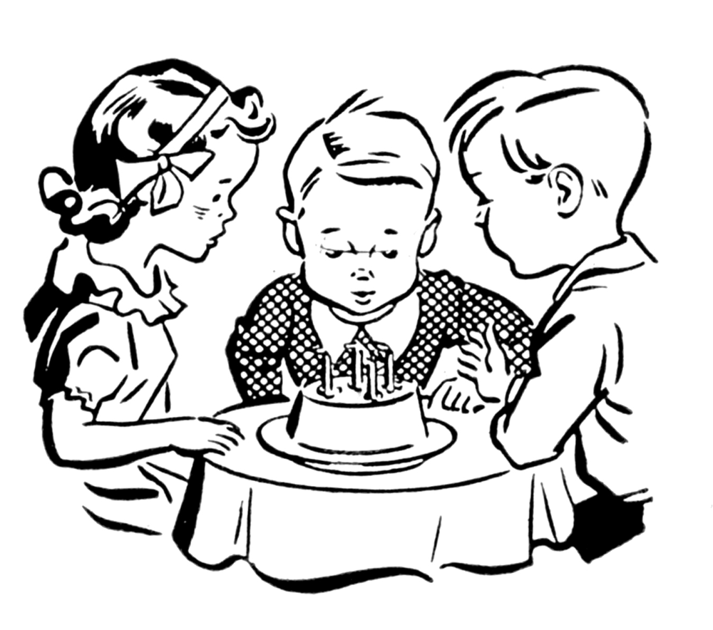 Happy Birthday Black White With Images Happy Birthday