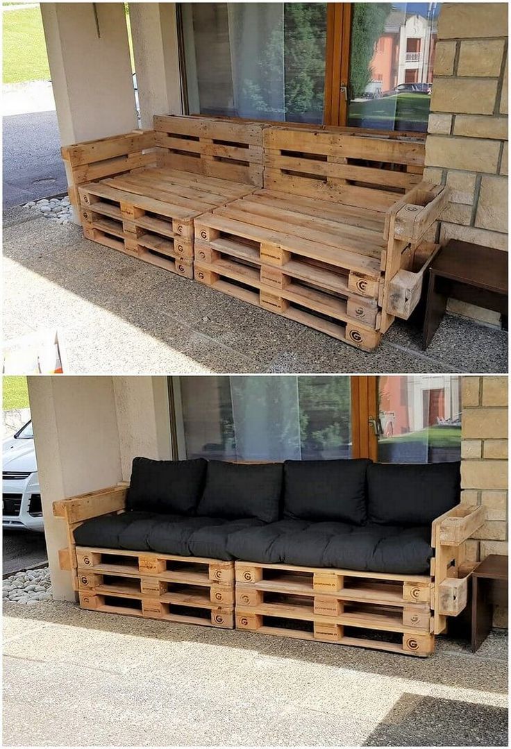 Was können Sie mit Holzpaletten machen? Einfache Projekte - Pallet Diy