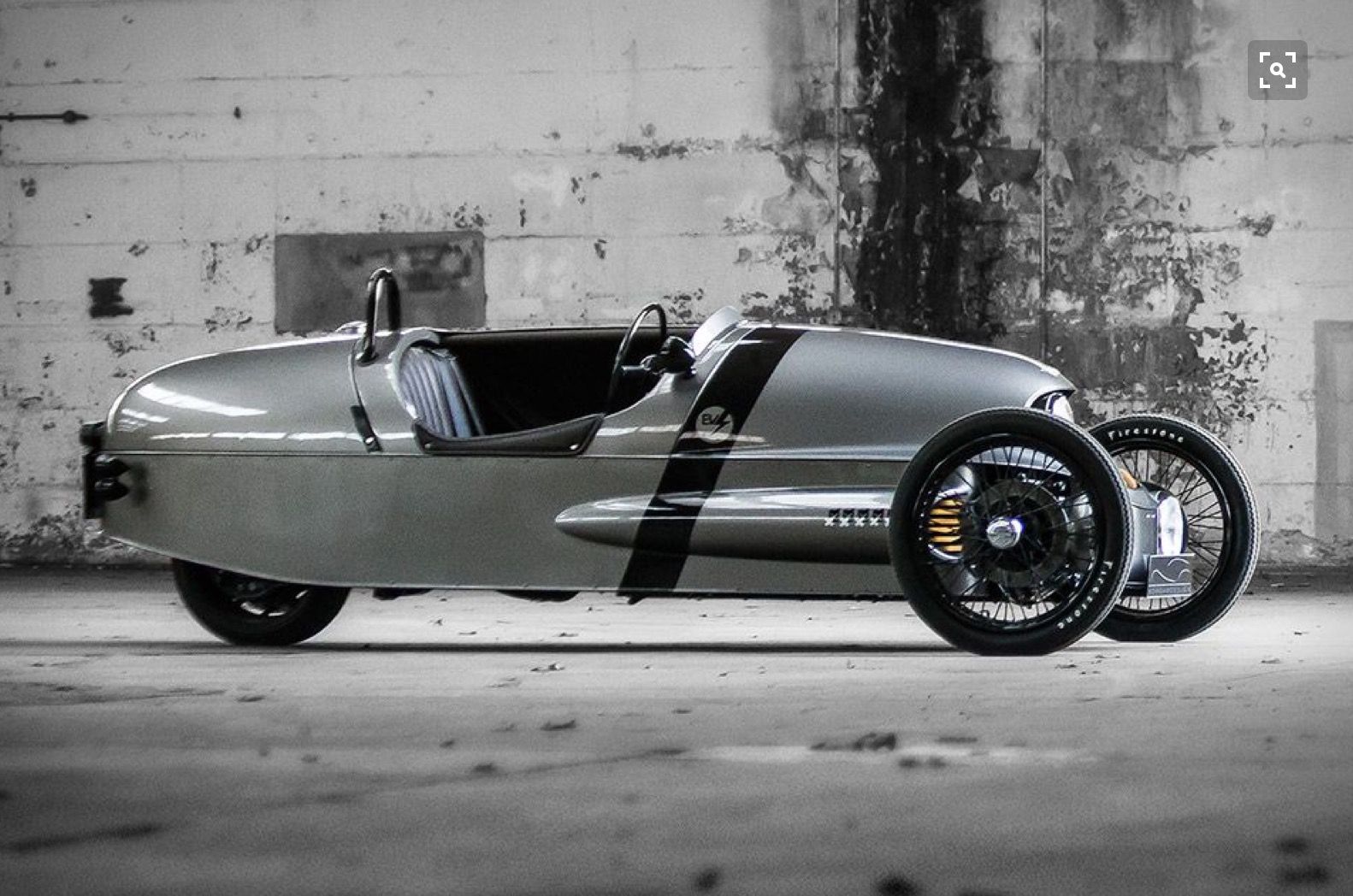 Morgan 3 Wheeler Electric 1 Futuristic Cars Morgan 3 Wheeler Electric