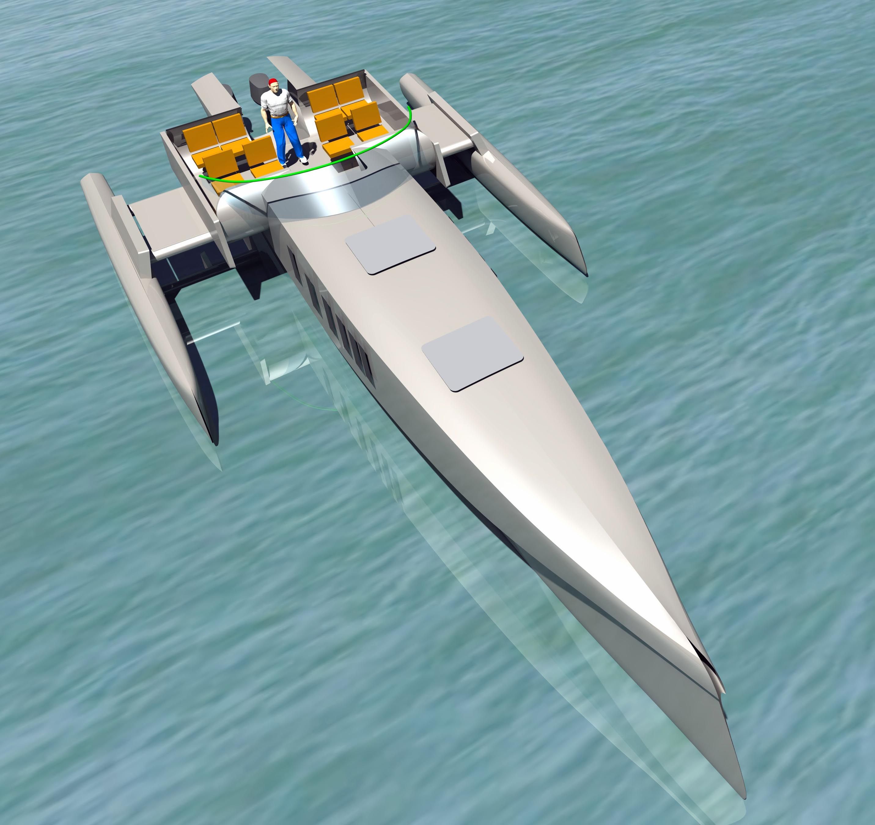 best catamaran hull design