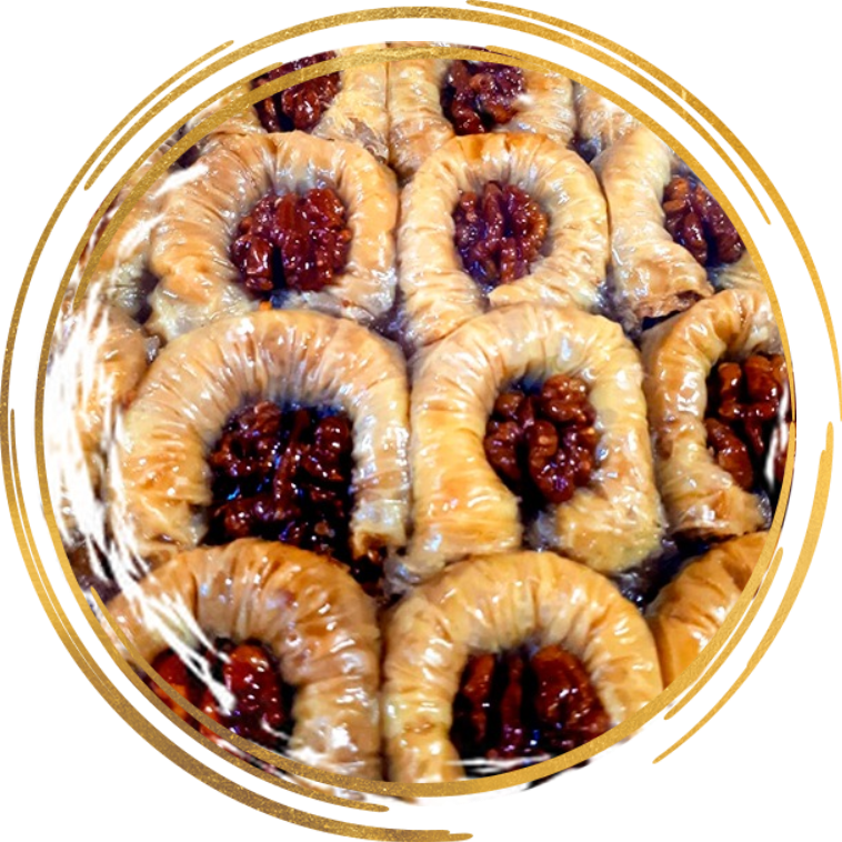 Пахлава с грецким орехом Роза – сладость, приготовленная турецкими поварами по старинным рецептам. Всегда сочная и свежая! Пахлава с грецким орехом Роза Состав пахлавы: Вода Сахар Лимон Ванилин Мука Молоко Яйцо Растительное масло Разрыхлитель для теста Соль Pie, Desserts, Food, Products, Pies, Torte, Tailgate Desserts, Cake, Deserts
