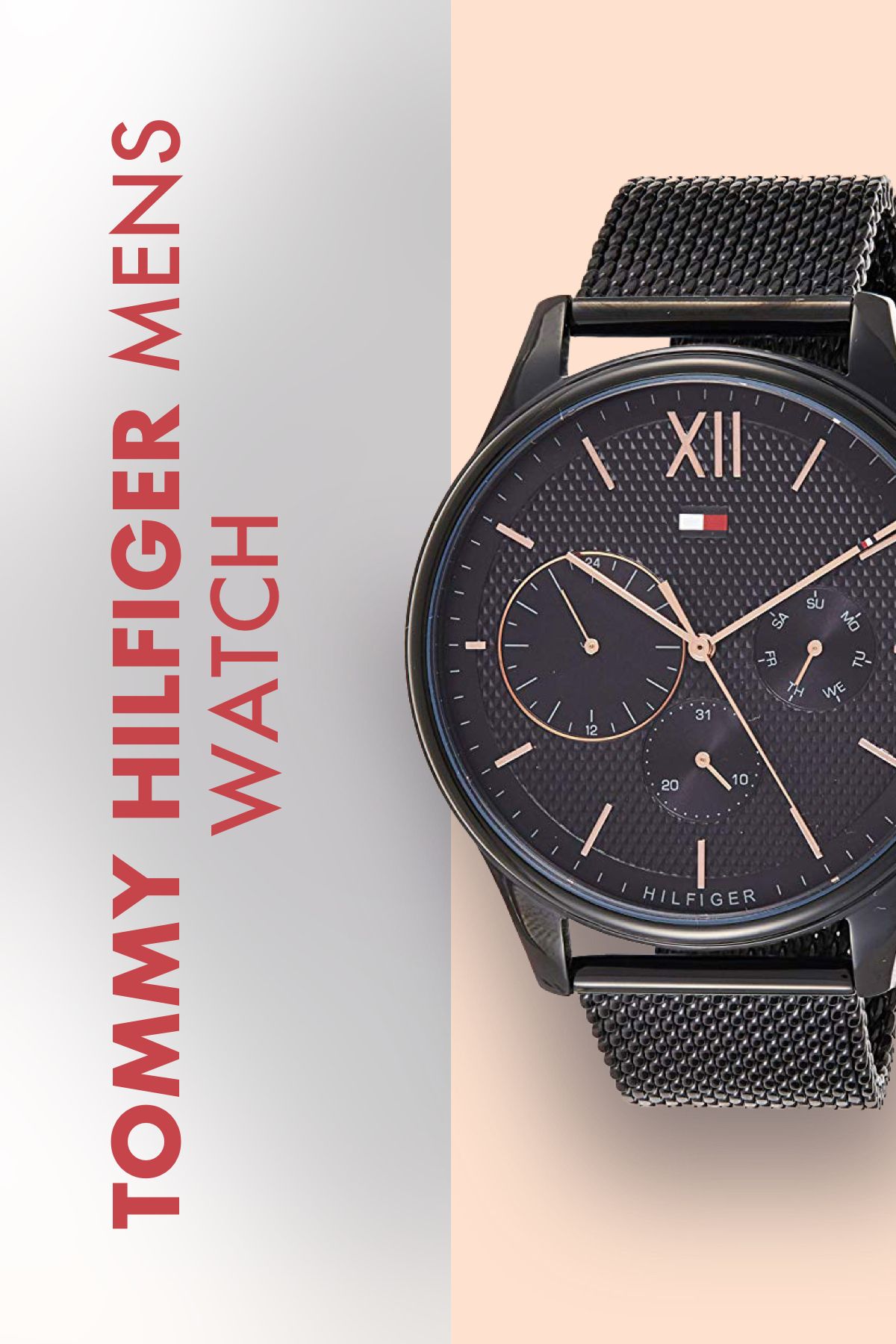 Tommy Hilfiger Mens Watch | Watches for men, Mens fashion watches, Watches unique