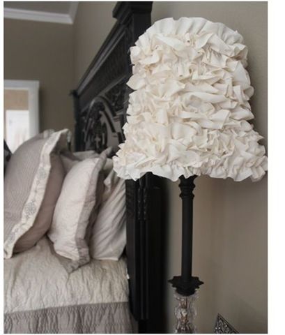 Crafty Texas Girls Paint Colors Ruffle Lamp Shades Diy Home Ruffle Lamp Shades, Frill Lamp Shade