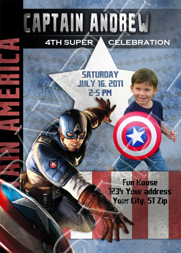printable captain america birthday invitations noahs birthday captain america birthday invitations