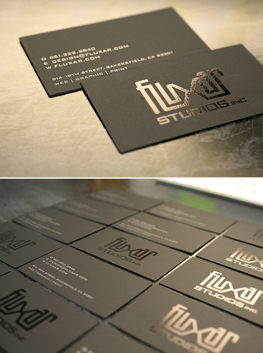 24pt Black Suede W Foil Silver Metallic Ink Graphic Currently Browsing Fluxar Business Card For Your Design Inspiration