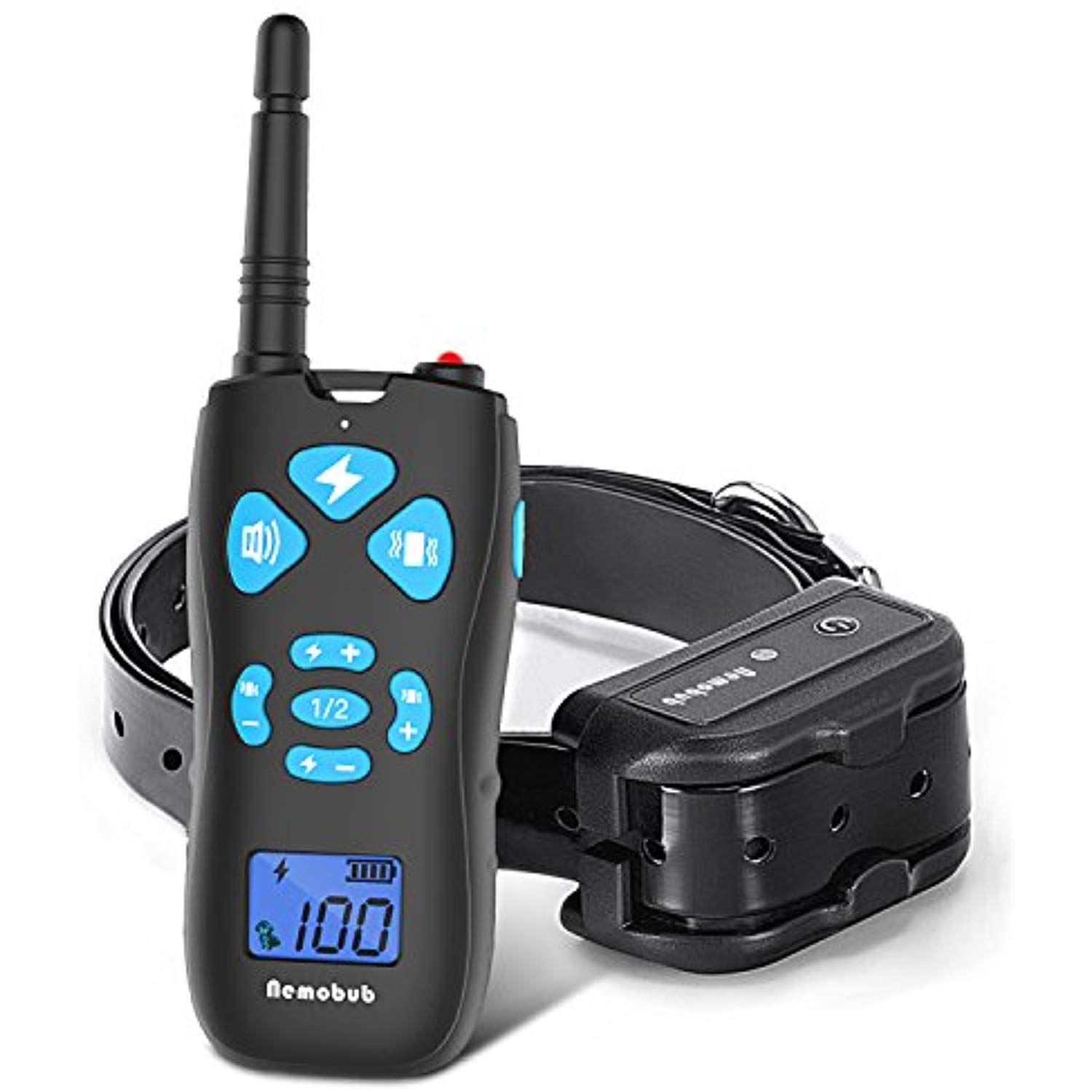 Nemobub Dog Shock Collar 100 Waterproof And Rechargeable Remote