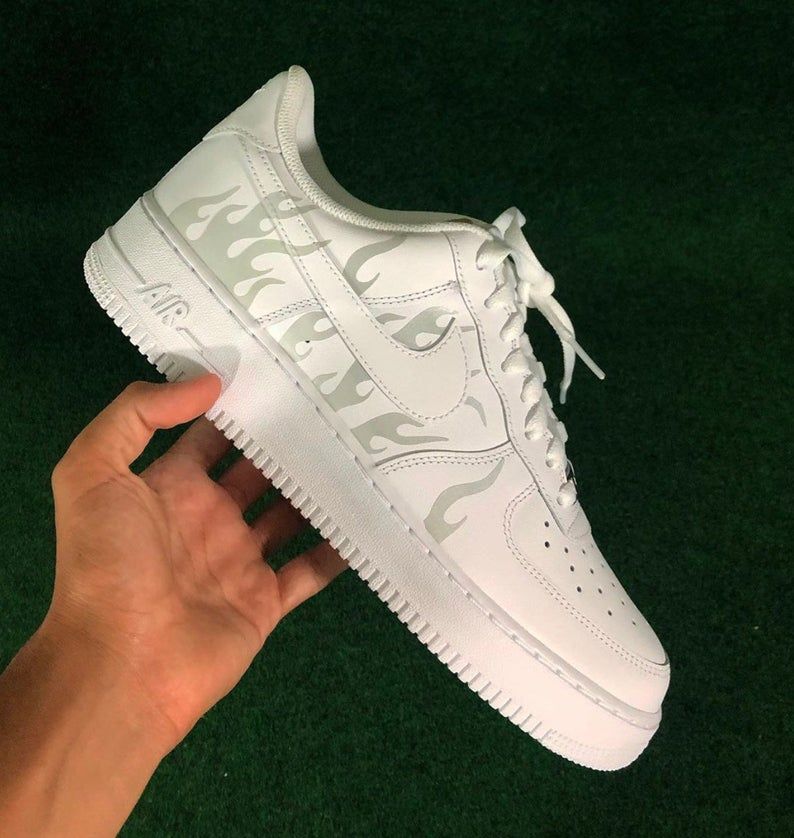 custom reflective air force 1