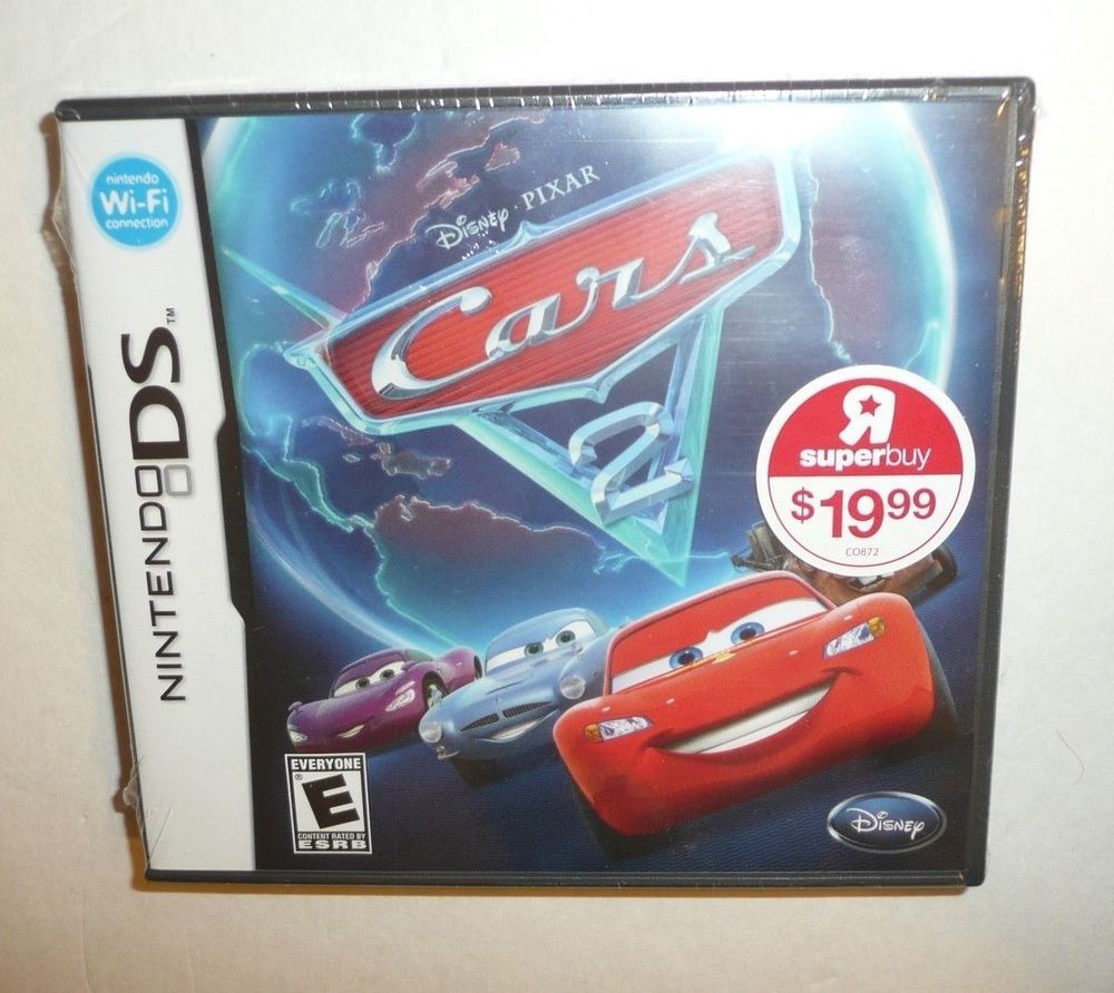 Cars 2 The Video Game (Nintendo DS, 2011) Disney Pixar NEW SEALED 