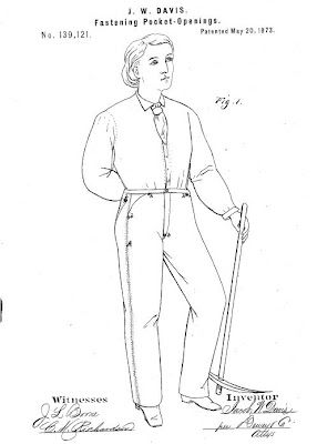 levi strauss patent