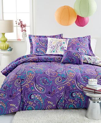 Bethany 4 Piece Reversible Twin Comforter Set Bed In A Bag Bed Bath Macy S Moveis Rusticos Moveis