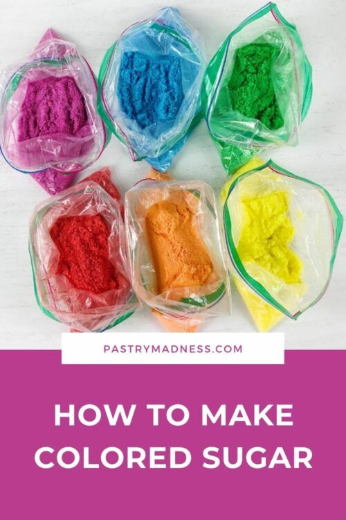 How to Make Colored Sugar | Pastry Madness
