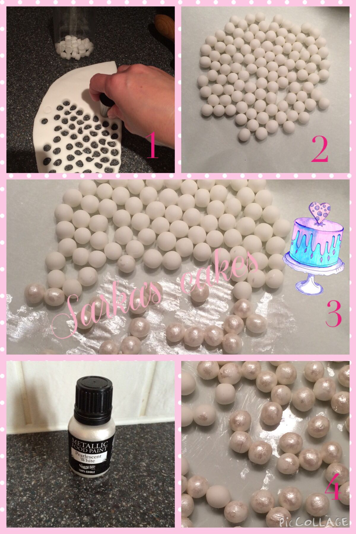 DIY Edible Pearls: A Guide to Making Homemade Gum Paste Pearls