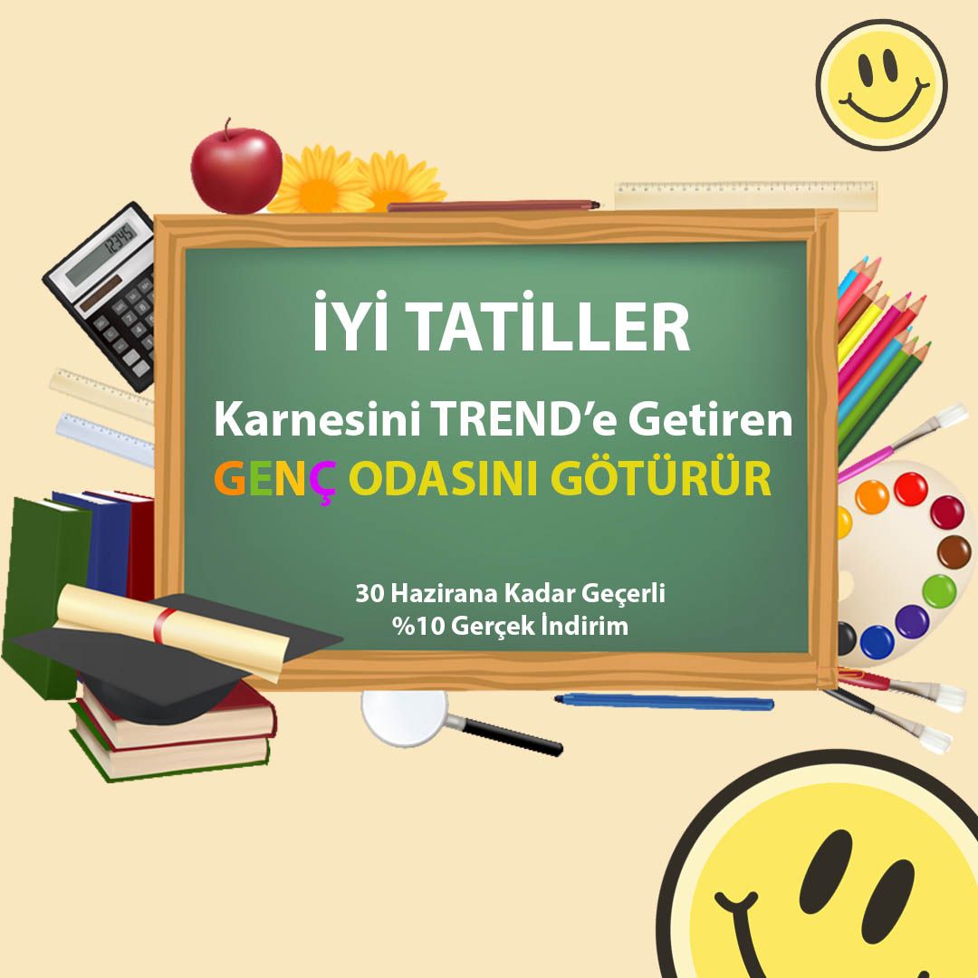 Trend Mobilya Dan Karne Hediyesi Genc Odasi Gencler Trendler