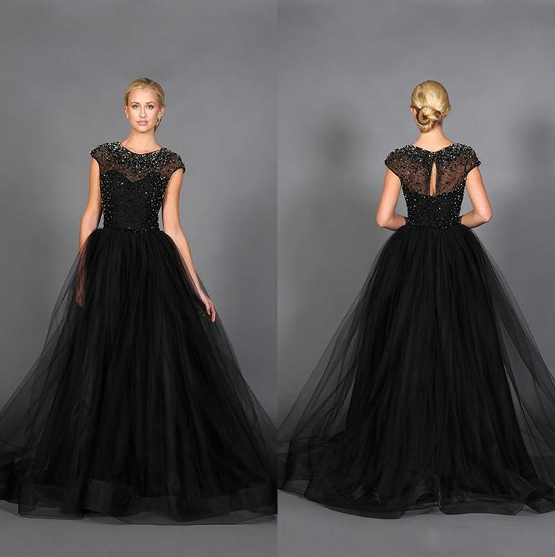 Black Formal Evening Gowns