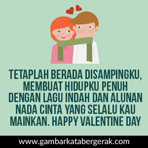 Free Gambar Gambar Kata Bergerak Ucapan Selamat Hari Valentine Terbaru oleh Kata Cinta