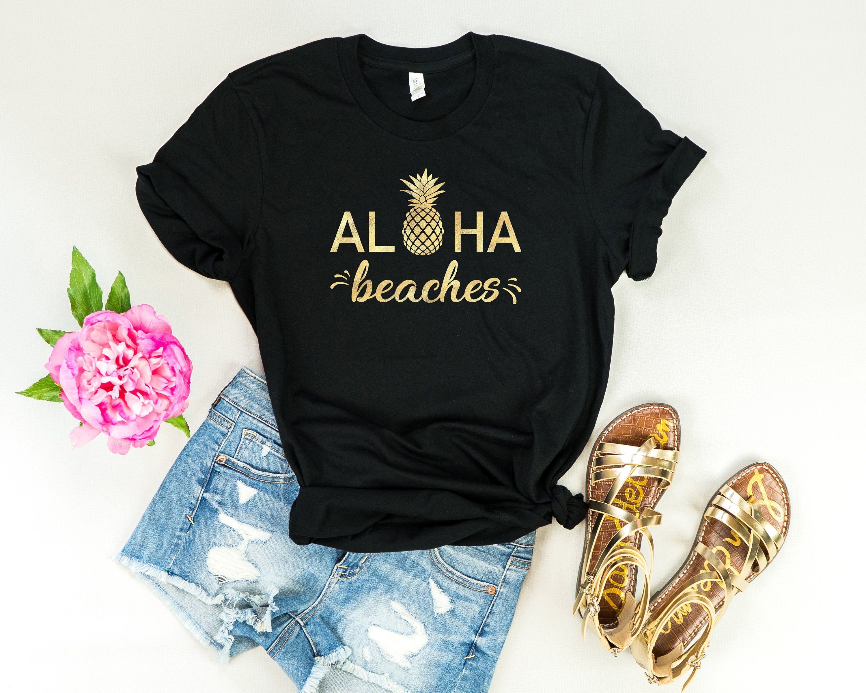 Aloha Beaches, Summer shirt, vacation shirt, beach cover up, beach shirt, beach vacation shirt, honeymoon shirt, vacay mode, Pineapple shirt #beachhoneymoonclothes Aloha Beaches, Summer shirt, vacation shirt, beach cover up, beach shirt, beach vacation shirt, honeymoon shirt, vacay mode, Pineapple shirt #beachhoneymoonclothes