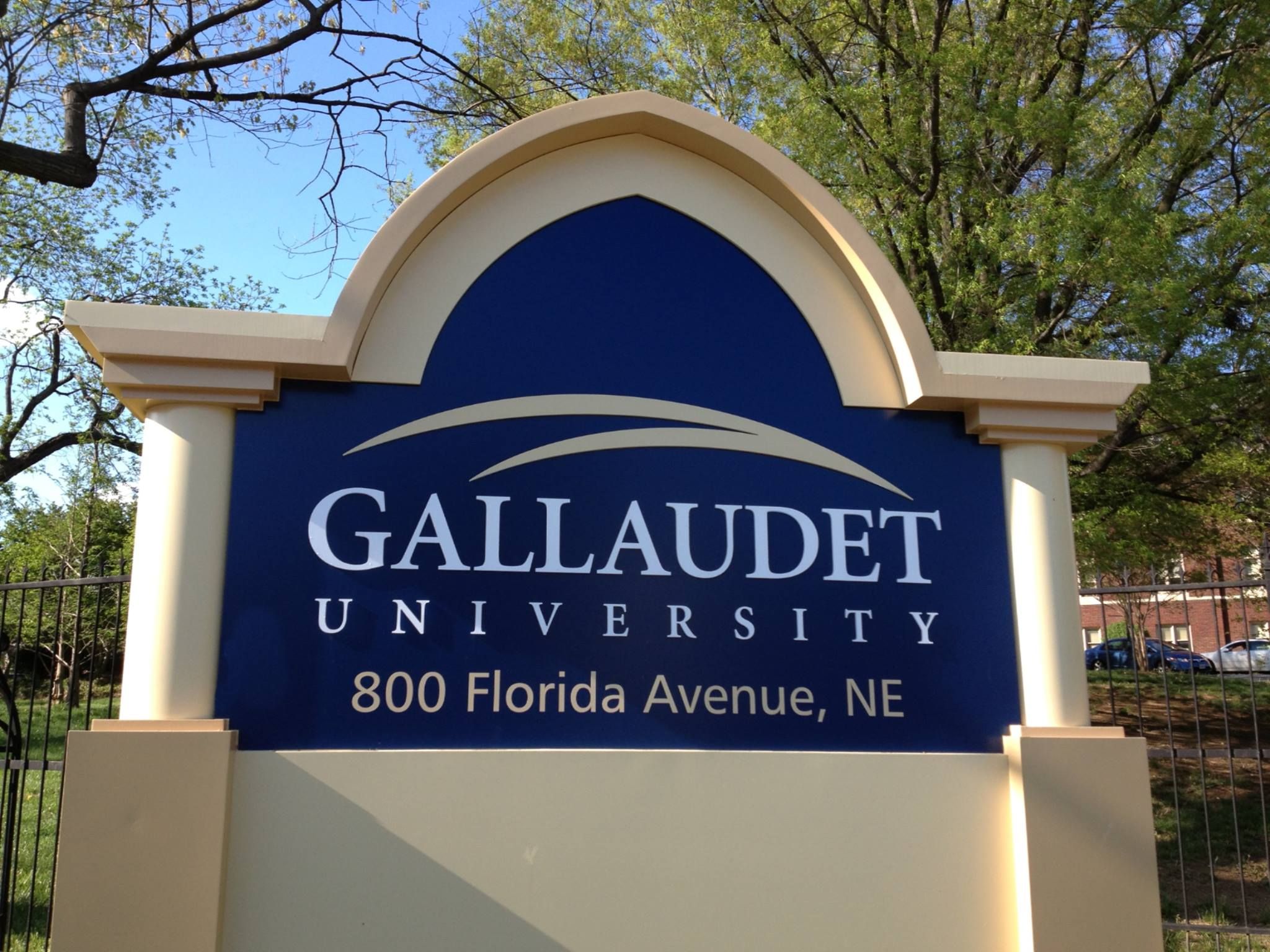 Gallaudet University sign Gallaudet university, Outdoor decor, Outdoor Gallaudet University sign Gallaudet university, Outdoor decor, Outdoor