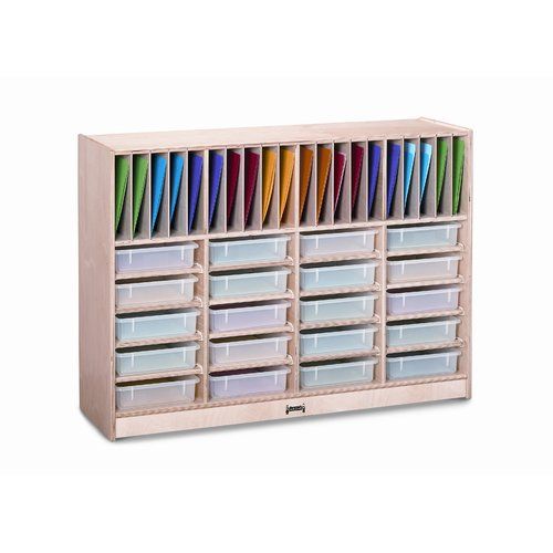 Jonti Craft 40 Compartment Cubby With Bins Jonti Craft Cubbies Homework Station