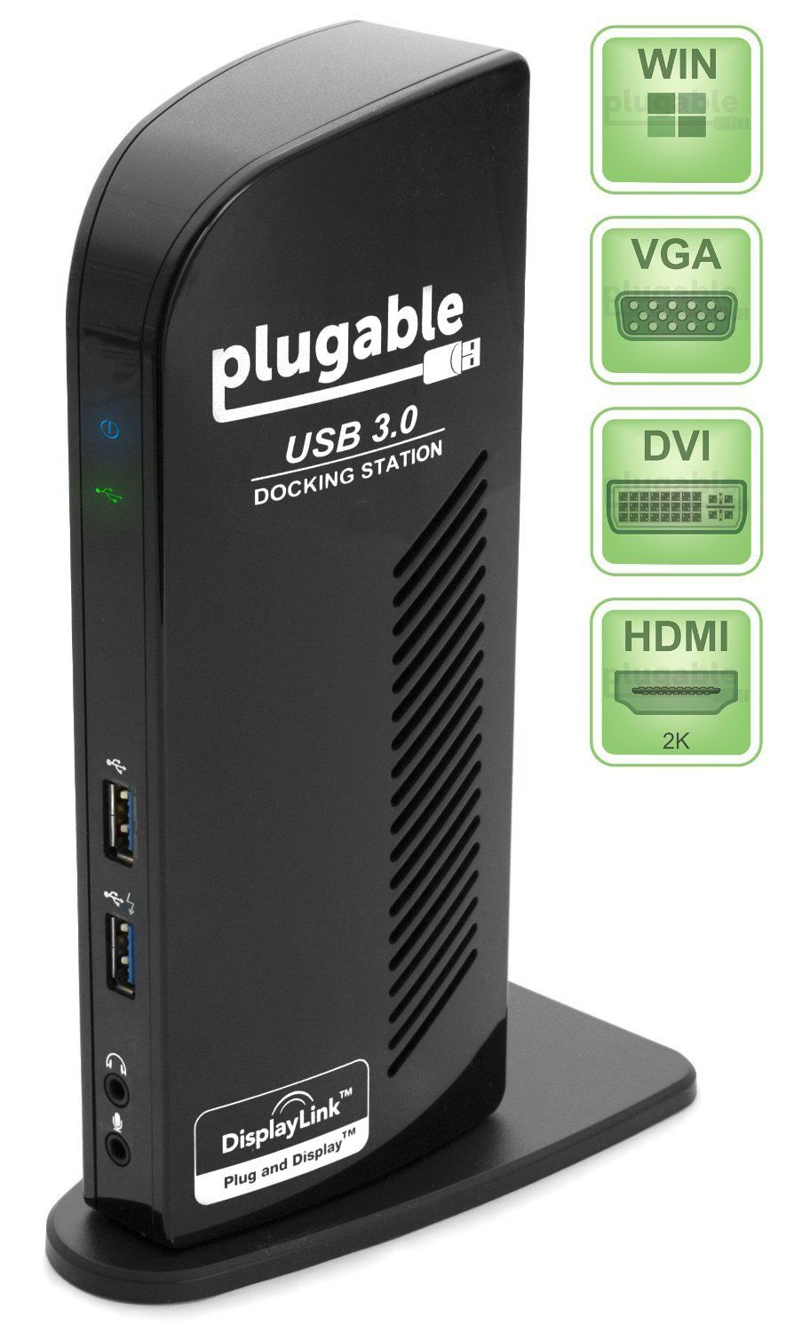 Plugable Usb 3.0 Universal Laptop Docking Station Windows Ud-3900 REVIEW! Plugable UD-3900 USB 3.0 Universal Docking Station with Dual