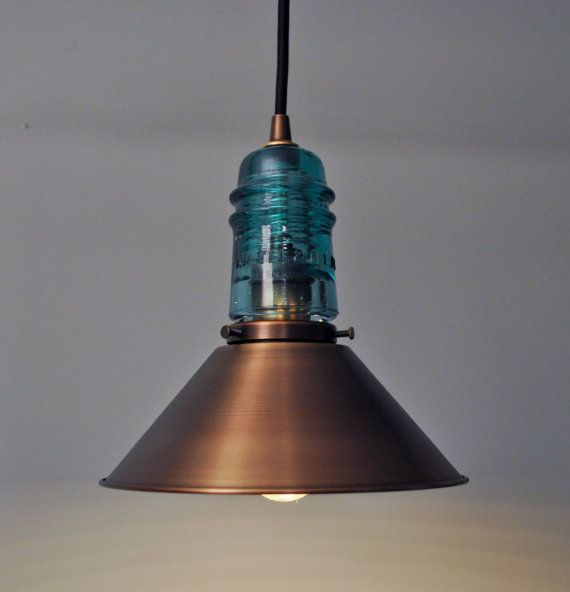 A Modern Industrial Design Pendant Lamp Created From An Antique Glass Electrical Insulator Ant Lighting Lamps - Electric Insulator Pendant Light A Modern Industrial Design Pendant Lamp Created From An Antique Glass Electrical Insulator Ant Lighting Lamps - Electric Insulator Pendant Light