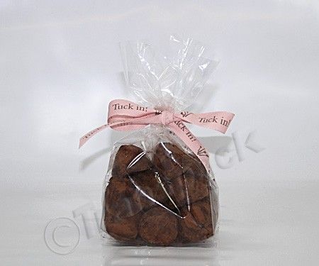 Clear Cellophane Gusseted Bags 76 X 125 180mm