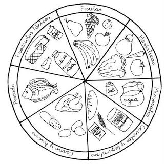 ruleta del plato del buen comer